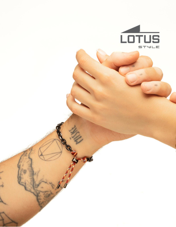 LOTUS STYLE UNISEX'S STAINLESS STEEL BRACELET 